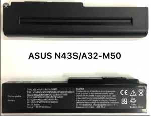 ASUS  N43s, n61v Battery