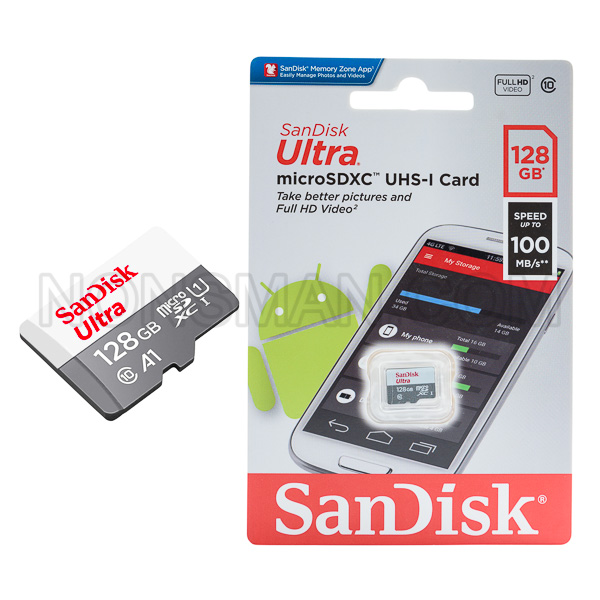 SanDisk 128GB Micro SDXC Memory High Quality
