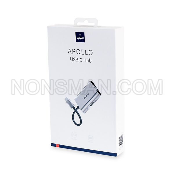 WIWU Apollo A20VH 2-in-1 Type-C to HDMI