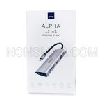 WIWU ALPHA 11 in 1 USB C HUB