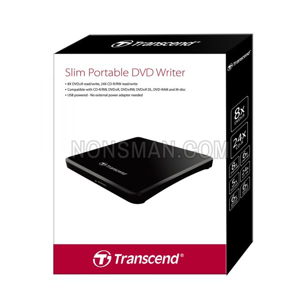 Transcend Slim Portable DVD Writer